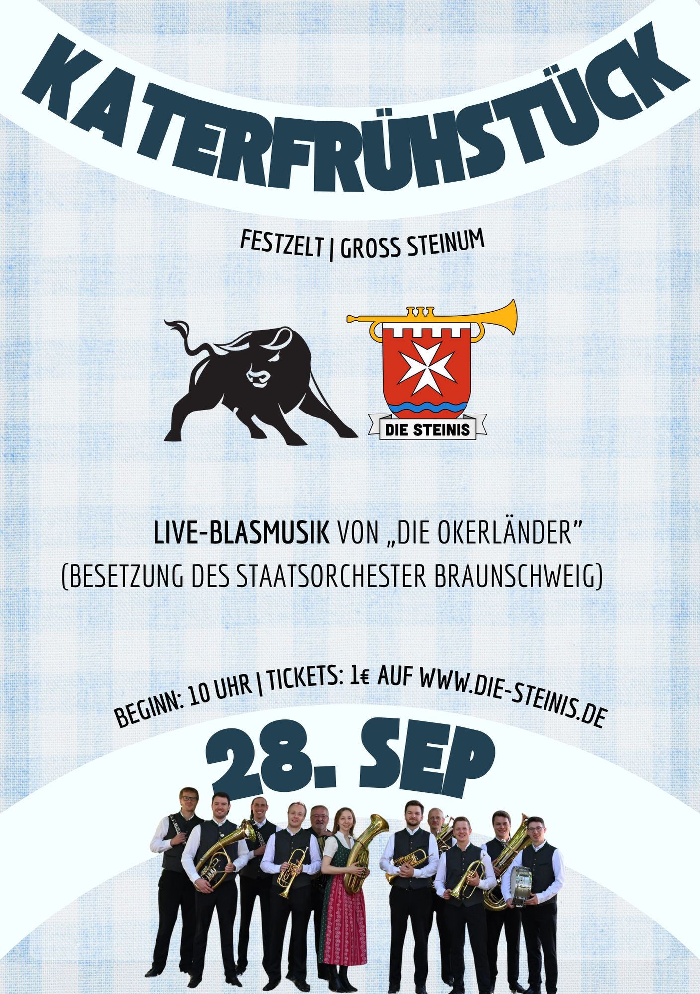 Katerfrühstück – Oktoberfest der Steinis Banner
